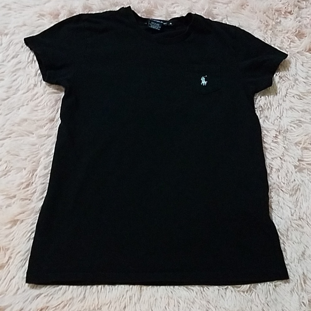 Juniors Ralph Lauren Sport black t-shirt
